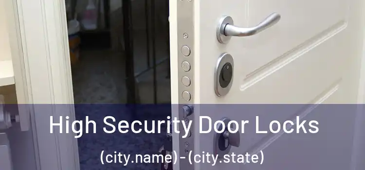 High Security Door Locks (city.name) - (city.state)